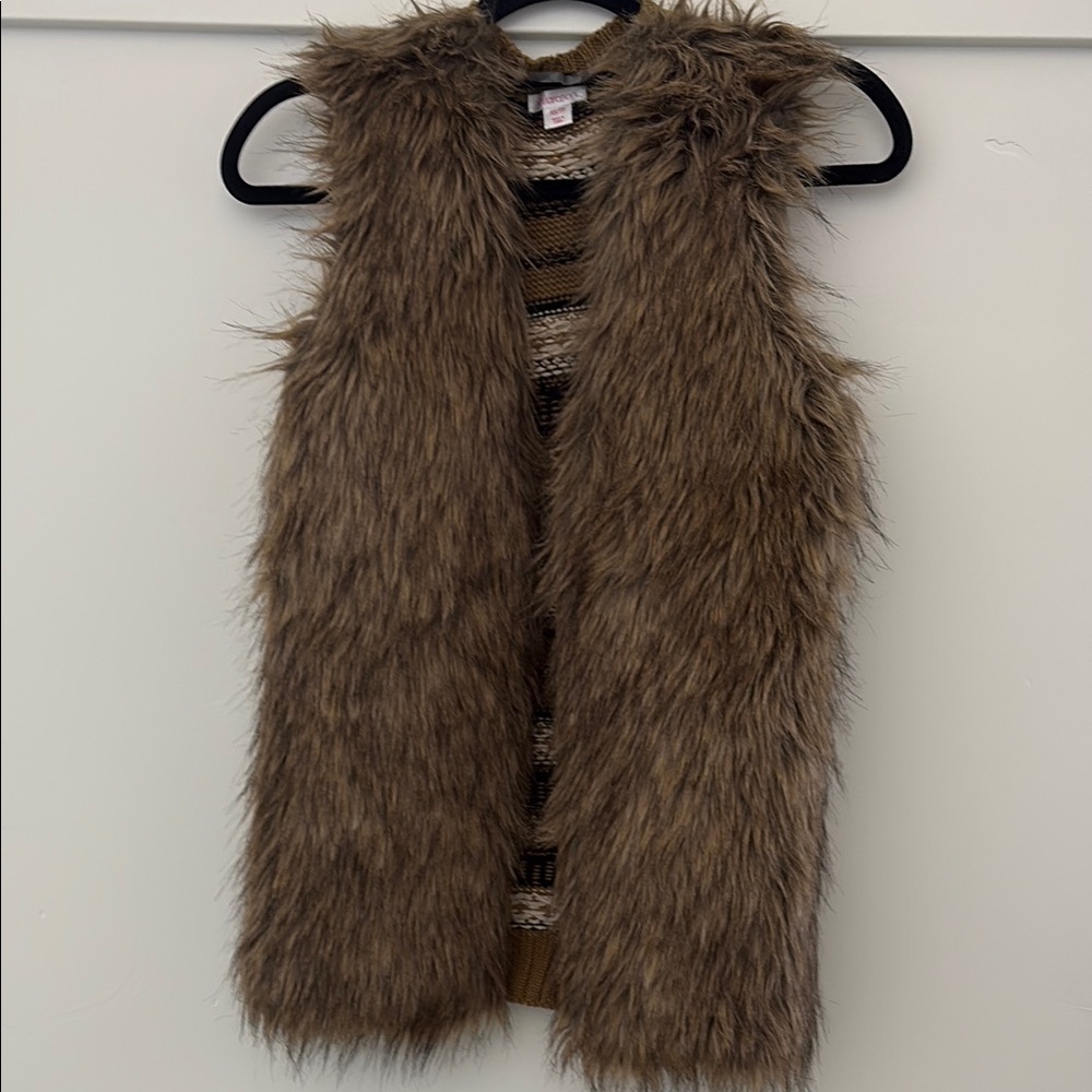 Faux Fur Vest.